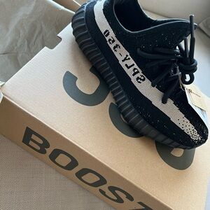 adidas Kids Black and White Sneakers